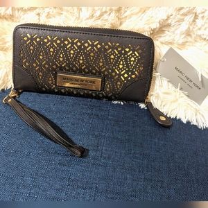 Brand New Black Marc New York Andrew Marc Wallet
